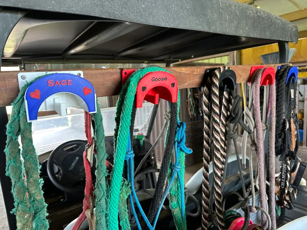 Custom Bridle and Halter Holder