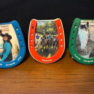 Personalized Horseshoe Photo Frame